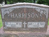 Harrison, Guy L. and Zilpha J